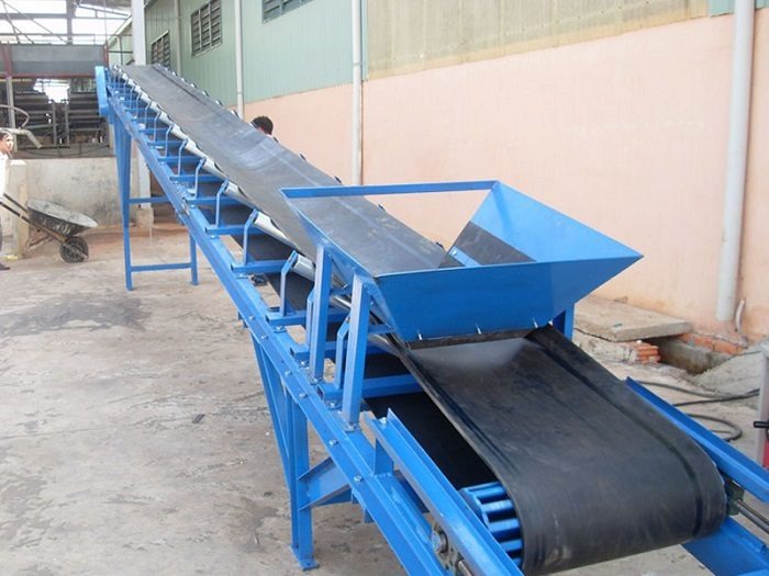 Băng tải cao su được ứng dụng cho nhiều hoạt động sản xuất